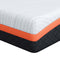 vidaXL Mattresses White, Grey 200 x 200 cm