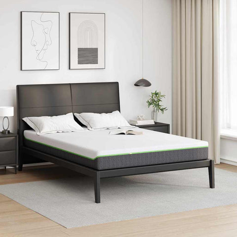 vidaXL Mattresses White, Grey 140 x 190 cm