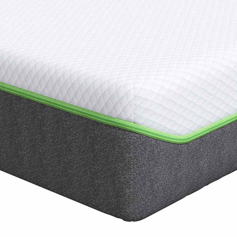 vidaXL Mattresses White, Grey 140 x 190 cm