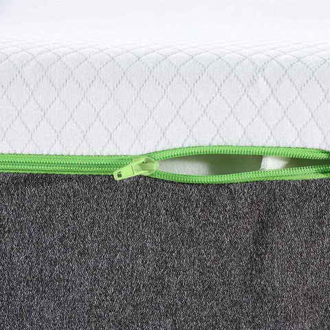 vidaXL Mattresses White, Grey 140 x 200 cm