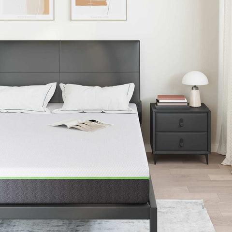 vidaXL Mattresses White, Grey 140 x 200 cm