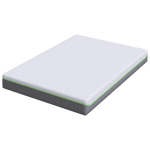 vidaXL Mattresses White, Grey 140 x 200 cm