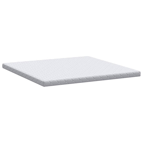 vidaXL Mattresses White 200 x 180 cm 100% polyester fabric