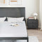 vidaXL Mattresses White 200 x 200 cm 100% polyester fabric