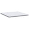 vidaXL Mattresses White 200 x 200 cm 100% polyester fabric