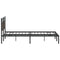 vidaXL Bed Frame without Mattress Brown Oak 160x200 cm Engineered Wood