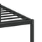 vidaXL Bed Frame without Mattress Brown Oak 160x200 cm Engineered Wood