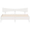 vidaXL Bed Frame without Mattress White 200x200 cm Solid Wood Pine