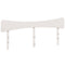 vidaXL Bed Frame without Mattress White 200x200 cm Solid Wood Pine