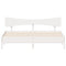 vidaXL Bed Frame without Mattress White 180x200 cm Super King Solid Wood Pine
