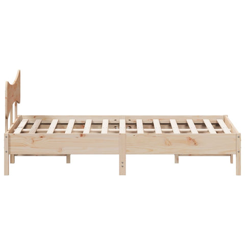 vidaXL Bed Frame without Mattress 120x200 cm Solid Wood Pine