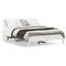 vidaXL Bed Frame without Mattress White 140x190 cm Solid Wood Pine
