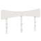 vidaXL Bed Frame without Mattress White 135x190 cm Double Solid Wood Pine