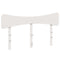 vidaXL Bed Frame without Mattress White 120x190 cm Small Double Solid Wood Pine