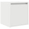 vidaXL Wall-Mounted Bedside Cabinet White 38x34x40 cm