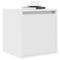 vidaXL Wall-Mounted Bedside Cabinet White 38x34x40 cm