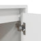vidaXL Wall-Mounted Bedside Cabinet White 38x34x40 cm