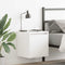 vidaXL Wall-Mounted Bedside Cabinet White 38x34x40 cm