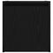 vidaXL Wall-Mounted Bedside Cabinets 2 pcs Black 38x34x40 cm