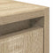 vidaXL Wall-Mounted Bedside Cabinet Sonoma Oak 38x34x40 cm