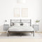 vidaXL Wall-Mounted Bedside Cabinets 2 pcs Concrete Grey 38x34x40 cm