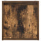 vidaXL Wall-Mounted Bedside Cabinet Smoked Oak 38x34x40 cm