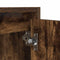 vidaXL Wall-Mounted Bedside Cabinet Smoked Oak 38x34x40 cm