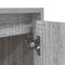 vidaXL Wall-Mounted Bedside Cabinet Grey Sonoma 38x34x40 cm