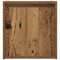 vidaXL Wall-Mounted Bedside Cabinet Old Wood 38x34x40 cm