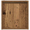 vidaXL Wall-Mounted Bedside Cabinets 2 pcs Old Wood 38x34x40 cm