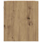 vidaXL Wall-Mounted Bedside Cabinet Artisan Oak 38x34x40 cm