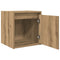 vidaXL Wall-Mounted Bedside Cabinets 2 pcs Artisan Oak 38x34x40 cm