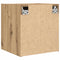 vidaXL Wall-Mounted Bedside Cabinets 2 pcs Artisan Oak 38x34x40 cm