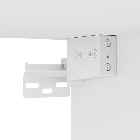 vidaXL Wall-mounted Bedside Cabinet White 38x34x40 cm