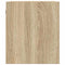vidaXL Wall-mounted Bedside Cabinets 2 pcs Sonoma Oak 38x34x40 cm