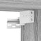 vidaXL Wall-mounted Bedside Cabinet Grey Sonoma 38x34x40 cm