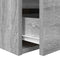 vidaXL Wall-mounted Bedside Cabinets 2 pcs Grey Sonoma 38x34x40 cm