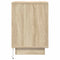 vidaXL Bedside Cabinets with LED Lights 2 pcs Sonoma Oak 38x34x50 cm