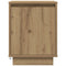 vidaXL Bedside Cabinets with LED Lights 2 pcs Artisan Oak 38x34x50 cm