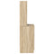 vidaXL Bedside Cabinet Sonoma Oak 39x35x125 cm Engineered Wood