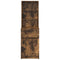 vidaXL Bedside Cabinet Smoked Oak 39x35x125 cm Engineered Wood