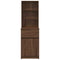 vidaXL Bedside Cabinet Brown Oak 39x35x125 cm Engineered Wood