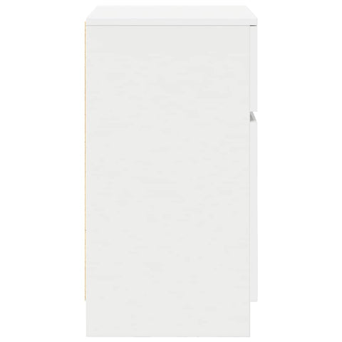 vidaXL Bedside Cabinets 2 pcs White 39x35x65 cm Engineered Wood