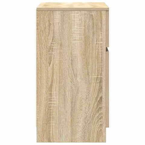 vidaXL Bedside Cabinet Sonoma Oak 39x35x65 cm Engineered Wood