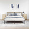 vidaXL Bedside Cabinets 2 pcs Sonoma Oak 39x35x65 cm Engineered Wood