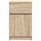 vidaXL Bedside Cabinets 2 pcs Sonoma Oak 39x35x65 cm Engineered Wood