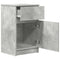 vidaXL Bedside Cabinets 2 pcs Concrete Grey 39x35x65 cm Engineered Wood