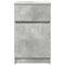 vidaXL Bedside Cabinets 2 pcs Concrete Grey 39x35x65 cm Engineered Wood