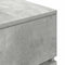 vidaXL Bedside Cabinets 2 pcs Concrete Grey 39x35x65 cm Engineered Wood