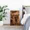 vidaXL Bedside Cabinet Smoked Oak 39x35x65 cm Engineered Wood